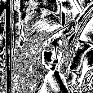 第4位上的二值图