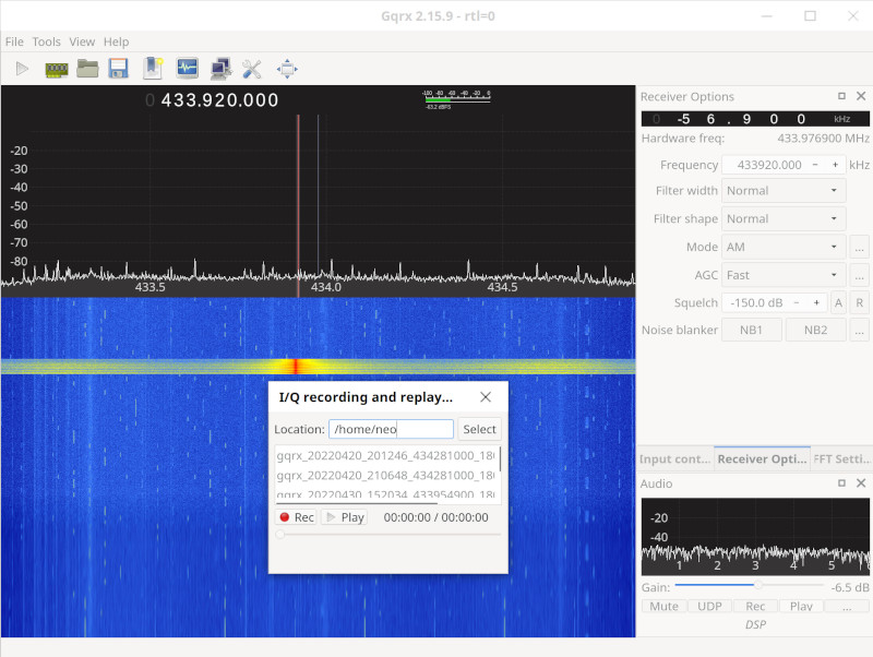 gqrx capture